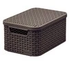 Daiktadėžė CURVER, 6 l, ruda, 29,1×19,8×14,2 cm