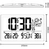 GreenBlue GB218 Extra Large LCD Sieninis laikrodis with Orų stotelė Temperature and Date Ekranas