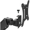 Laikiklis Maclean 2 monitorius mount, gas spring, 17"-32", 2-10kg, juodas, MC-134