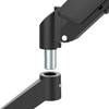 Laikiklis Maclean 2 monitorius mount, gas spring, 17"-32", 2-10kg, juodas, MC-134