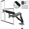Laikiklis Maclean 2 monitorius mount, gas spring, 17"-32", 2-10kg, juodas, MC-134