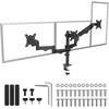 Laikiklis Maclean 3 monitorius mount, gas spring, 17"-27", 2-8kg, juodas, MC-137