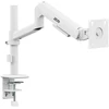 Laikiklis / wieszak na monitorius Ergo Office, sprężyna dujinė, 17"-32", 1-10kg, balta matt, max. VESA 100x100, ER-691 W