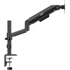 Laikiklis / wieszak na monitorius Ergo Office, sprężyna dujinė, 17"-32", 1-10kg, juoda matt, max. VESA 100x100, ER-691 B