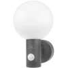 Maclean LED lempa su judesio jutikliu, PIR judesio jutiklis, pilka spalva, 15W, IP65, 1600lm, neutrali balta spalva (4000K) MCE5