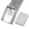 Sieninis šviestuvas Lampa „Maclean“ LED fasado šviestuvas, 800 lm, IP54, 10 W, natūrali balta (4000 K), sidabrinis, MCE343 S