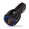 Maclean Automobilinis pakrovėjas Q3 3.0 2xUSB MCE478 B Juodas