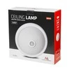 Plafon „Maclean“ lubinis šviestuvas su PIR jutikliu, keičiamu šviesos šaltiniu, 2 x maks. 40 W, E27, 220–240 V ~ 50/60 Hz, MCE324