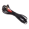 MACLEAN MCTV-824 Maclean MCTV-824 Jack Angled 90 to 2 RCA kabelis 1m juodas