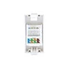 Lizdas „Maclean“ LAN lizdas, viengubas, baltas, MCE725W