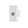 Lizdas „Maclean“ LAN lizdas, viengubas, baltas, MCE725W