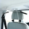MACLEAN MC-870 universali automobilinė pakaba galvos atramos sėdynės laikikliui, automobilio palto kabykla Juodas