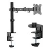 Laikiklis Maclean MC-883 monitorius mount / stand 81.3 cm (32") Clamp Juodas