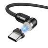 Maclean Magnetinis USB C laidas 3in1 1m kampu MCE474