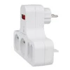 Maclean Energy MCE224 keturkampis lizdas su jungikliu ir stabilizavimo kojele.