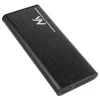 Obudowa „Maclean“ SSD korpusas, M.2, NVMe (PCIe), NGFF (SATA), USB 3.1, dydžiai 2230/2240/2260/2280, aliuminio korpusas, MCE443