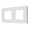 Maclean stiklo rėmas, dvigubas, baltas, 157x86mm, MCE729W