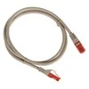 MACLEAN MCTV-301S Maclean MCTV-301S Patchcord UTP cat6 Kabelio kištukas-kištukas 1m sidabrinis