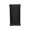 Curver Kibiras su pedalu Deco Bin, metalizuotas, 50 l, juodas