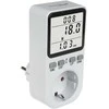 Miernik „GreenBlue“ energijos skaitiklis, vatmetras, F tipas, 220–240 V kintamoji srovė, 50 Hz, maks. apkrova 16 A, IP20, įmontuota baterija, GB364 F