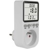 GreenBlue energijos skaitiklis, vatmetras, tipas E, 220-240V AC, 50Hz, maks. apkrova 16A, IP20, įmontuota baterija, GB364 E
