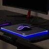 Gamingowa Pelės kilimėlis žaidimams su RGB LED apšvietimu NanoRS, 300x250x4mm, RS704