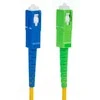 Patchcord Šviesolaidinis kabelis „Maclean“, SC/APC-SC/UPC SM 9/125 LSZH, vienmodis, 5 m ilgio, simpleksinis, G657A2, MCTV-403