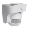 Czujnik „Maclean“ PIR judesio jutiklis, infraraudonųjų spindulių, IP44, baltas, veikimo nuotolis 12 m, maksimali apkrova 800/1200 W, MCE358 W