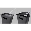 Šiukšliadėžės dangtis Avedore Plast Team 24.8x24.6cm juodas