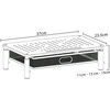 Monitoriaus Stovas - Maclean MC-947 Reguliuojamas Juodas 13-32"