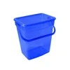 Miltelių konteineris Plast Team 10L skaidrus tamsiai mėlyna