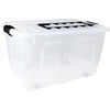 Konteineris su ratukais ir rankena Plast Team HomeBox 86L