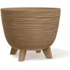 Prosperplast Donica Furu Eco Wood-naturo ECO-FSC mišinio kreditas-DNV-COC-002260 DFUR240W-4665W vazonas, skersmuo 236 mm