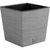 „Prosperplast“ vazonas FURU kvadratinis žemas DFS240 - betonas