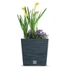 Prosperplast Doniczka FURU SQUARE LOW DFS300 - antracytowy
