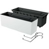 Prosperplast <div class="int_ce_html">Gėlių vazonas su kabliukais Urbi Case DUC600W baltas</div>