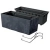 Prosperplast <div class="int_ce_html">Gėlių vazonas su kabliukais Urbi Case Beton Effect DUC400EW antracitas</div>