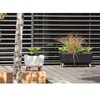 Prosperplast gracia square 24 cm antracito spalva