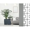 Prosperplast Lauko plastikinis vazonas RATO CASE, su įdėklu, rudos sp., 18 x 58 x 50 cm