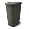 Prosperplast atliekų konteineris WHEELER 90 L su ratykais,  juodos spalvos