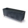 Vazonas Prosperplast URBI CASE BETON EFFECT N, CEN-81337, antracito spalvos