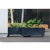 Vazonas Prosperplast URBI CASE BETON EFFECT N, CEN-81337, antracito spalvos