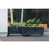 Vazonas Prosperplast URBI CASE BETON EFFECT N, CEN-81337, antracito spalvos