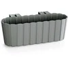 Bikuva.lt Vazonas BOARDEE lovelis pakabinamas 4,9 L 212x383x130 mm pilka sp. Prosperplast
