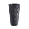 Vazonas Prosperplast DPSP400 S433, plastikinis, Ø 390 mm, antracitas