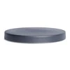 Prosperplast Vazono padėklas MOBILE PLATFORM ROUND, su ratukais, juodos sp., 29 x 4 cm