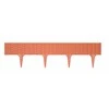 Prosperplast Dekoratyvinė tvorelė L390cm H18.6cm/5vnt. plastikinė/ruda