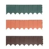 Prosperplast Dekoratyvinė tvorelė L390cm H18.6cm/5vnt. plastikinė/ruda