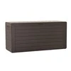 „Prosperplast WoodeBox“ sodo dėžė 280 l - umbra Woodebox