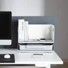 Desk organizer with drawer Ergo Office, baltas, max. 10kg, ER-440